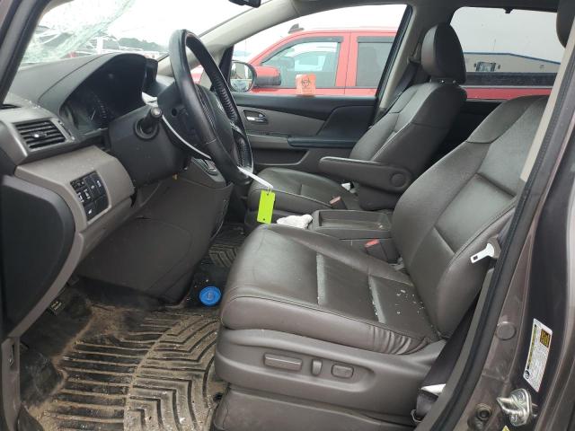 5FNRL5H68FB107232 - 2015 HONDA ODYSSEY EXL GRAY photo 7