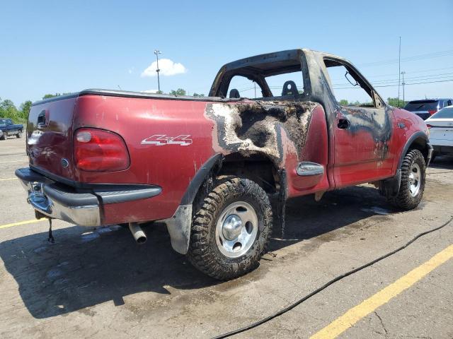 2FTRF08282CA73995 - 2002 FORD F150 RED photo 3