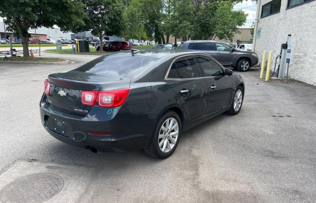 1G11F5SL8FF124376 - 2015 CHEVROLET MALIBU LTZ ნაცრისფერი ფოტო 4