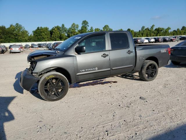 1N6BA0EK2BN319435 - 2011 NISSAN TITAN S GRAY photo 1