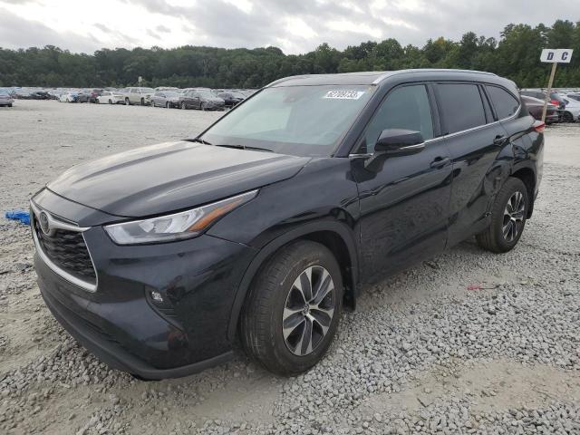 5TDGZRBH7LS040802 - 2020 TOYOTA HIGHLANDER XLE 黑色 照片 1