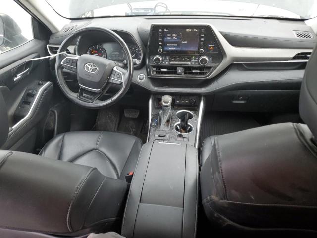 5TDGZRBH7LS040802 - 2020 TOYOTA HIGHLANDER XLE 黑色 照片 8