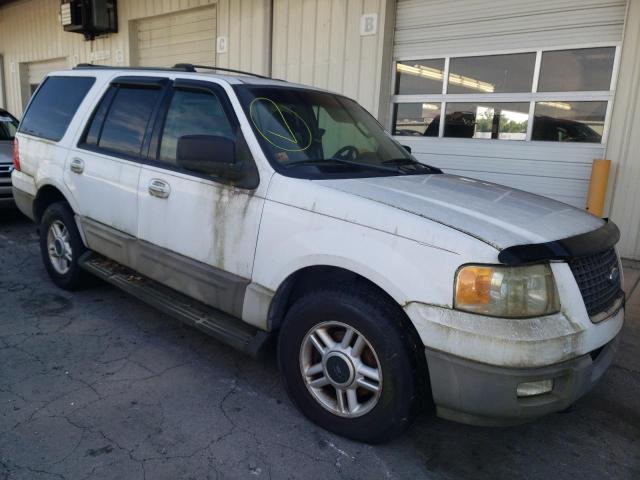 1FMPU16L13LB06305 - 2003 FORD EXPEDITION XLT WHITE photo 4