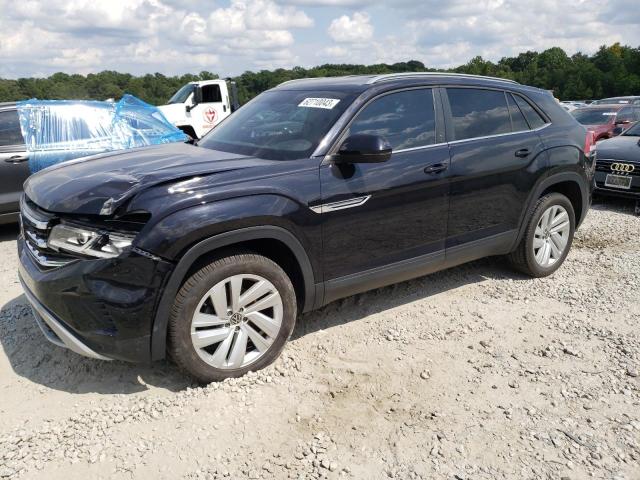 1V2YE2CA7LC210603 - 2020 VOLKSWAGEN ATLAS CROS SE შავი ფოტო 1