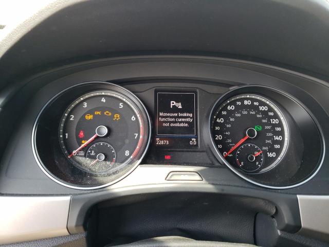 1V2YE2CA7LC210603 - 2020 VOLKSWAGEN ATLAS CROS SE შავი ფოტო 9