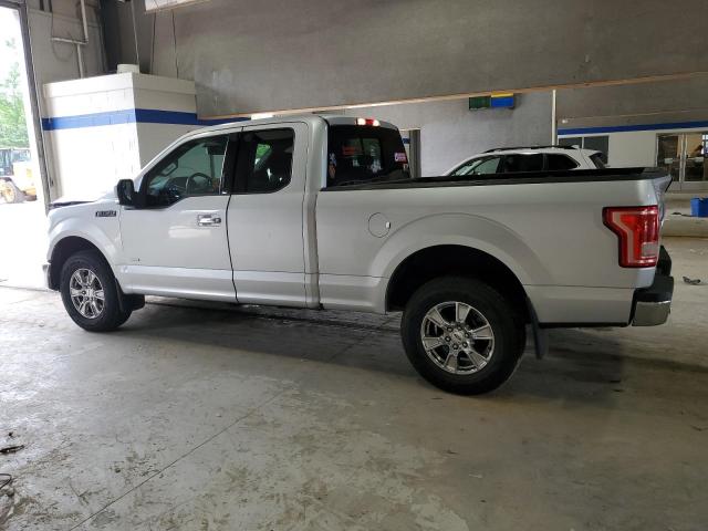 1FTEX1EP3FFA51902 - 2015 FORD F150 SUPER CAB SILVER photo 2