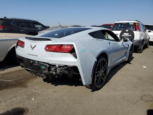 1G1YB2D70K5109072 - 2019 CHEVROLET CORVETTE STINGRAY 1LT WHITE photo 3
