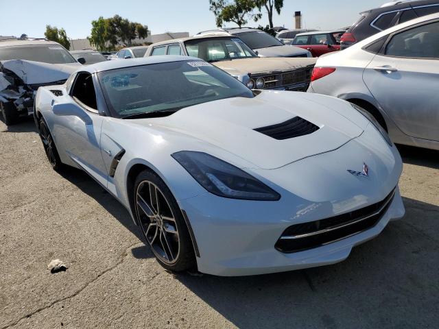1G1YB2D70K5109072 - 2019 CHEVROLET CORVETTE STINGRAY 1LT WHITE photo 4