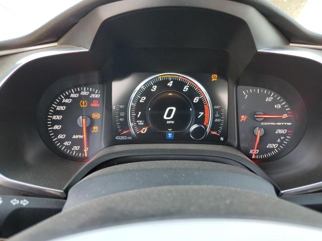 1G1YB2D70K5109072 - 2019 CHEVROLET CORVETTE STINGRAY 1LT WHITE photo 9