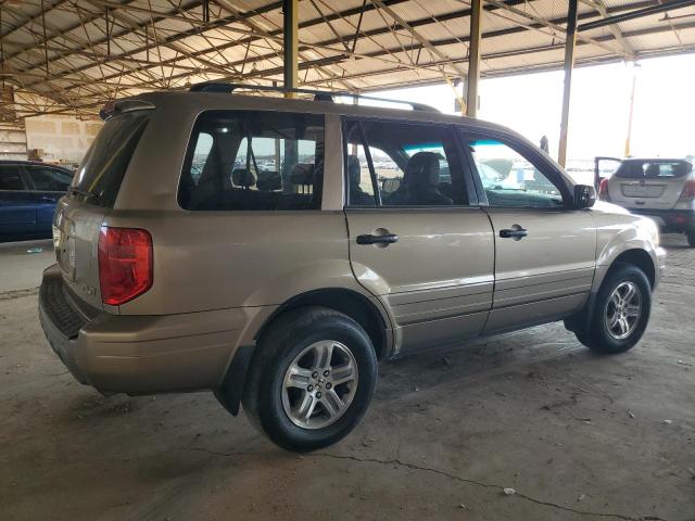 2HKYF18584H518177 - 2004 HONDA PILOT EXL TAN photo 3