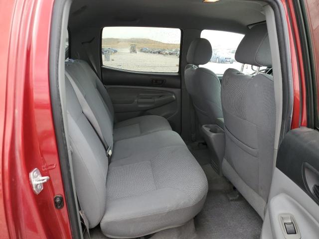 5TELU42N37Z395075 - 2007 TOYOTA TACOMA DOUBLE CAB 红色 照片 10