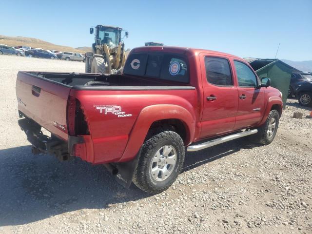 5TELU42N37Z395075 - 2007 TOYOTA TACOMA DOUBLE CAB 红色 照片 3