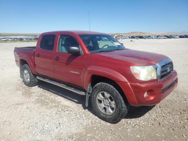 5TELU42N37Z395075 - 2007 TOYOTA TACOMA DOUBLE CAB 红色 照片 4