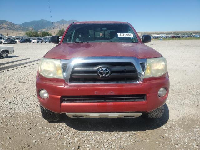 5TELU42N37Z395075 - 2007 TOYOTA TACOMA DOUBLE CAB 红色 照片 5