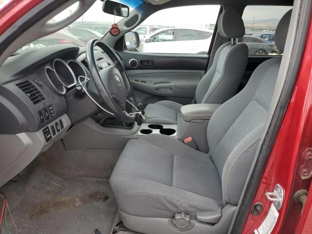 5TELU42N37Z395075 - 2007 TOYOTA TACOMA DOUBLE CAB 红色 照片 7