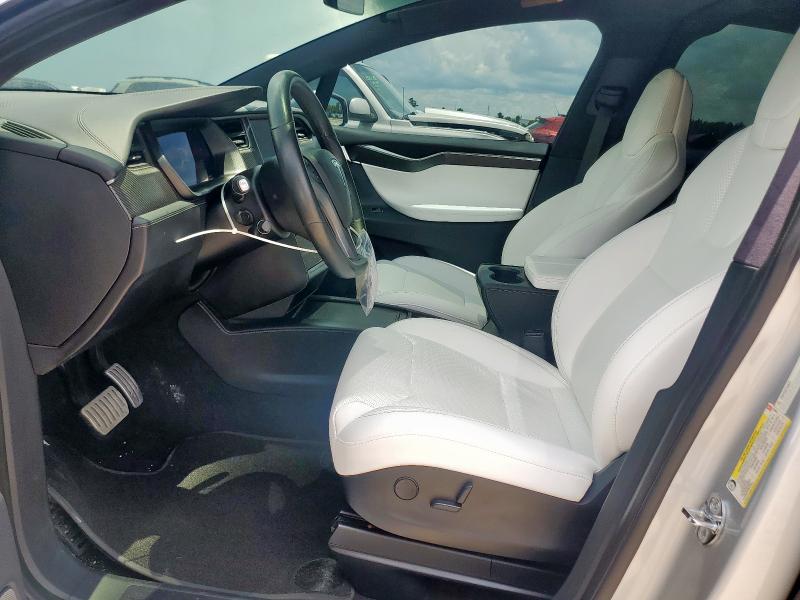 5YJXCBE43JF126966 - 2018 TESLA MODEL X Argent photo 7