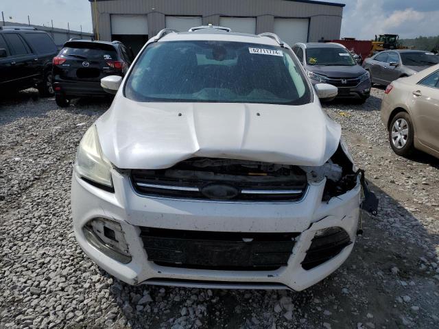 1FMCU9J91EUD88936 - 2014 FORD ESCAPE TITANIUM WHITE photo 5