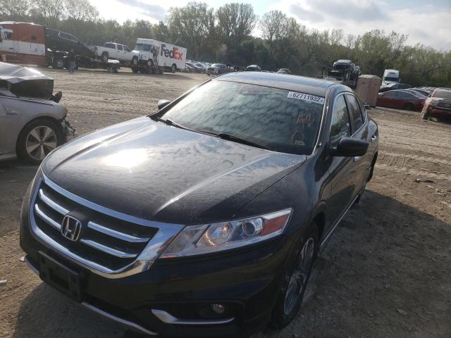 5J6TF2H59DL003470 - 2013 HONDA CROSSTOUR EXL ლურჯი ფოტო 2