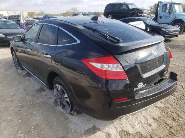 5J6TF2H59DL003470 - 2013 HONDA CROSSTOUR EXL ლურჯი ფოტო 3