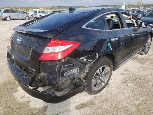 5J6TF2H59DL003470 - 2013 HONDA CROSSTOUR EXL ლურჯი ფოტო 4