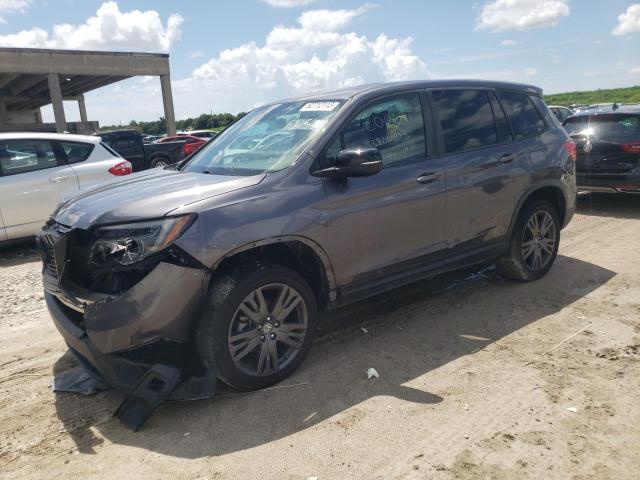 5FNYF8H50KB001797 - 2019 HONDA PASSPORT EXL 灰色 照片 1