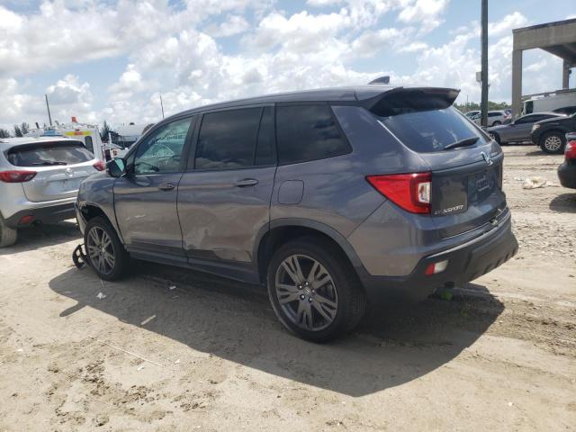 5FNYF8H50KB001797 - 2019 HONDA PASSPORT EXL 灰色 照片 2