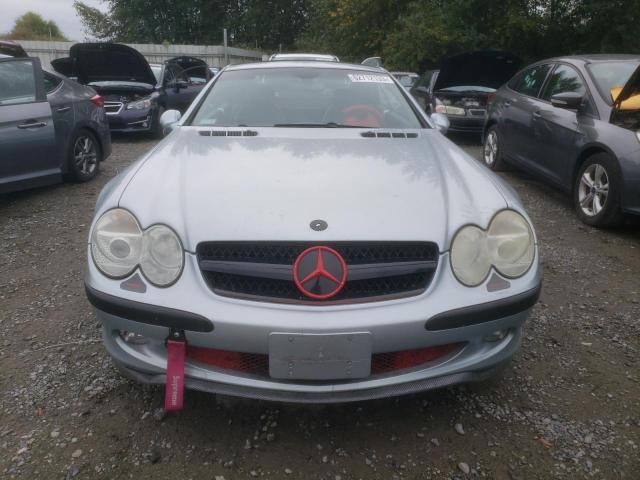 WDBSK75F53F018065 - 2003 MERCEDES-BENZ SL 500R SILVER photo 5