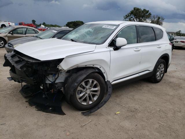 5NMS33AD1LH280115 - 2020 HYUNDAI SANTA FE SEL WHITE photo 1