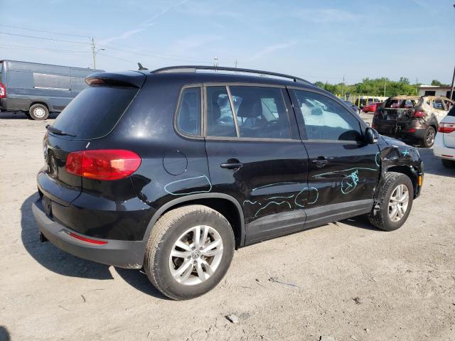 WVGAV7AX6GW577452 - 2016 VOLKSWAGEN TIGUAN S შავი ფოტო 3