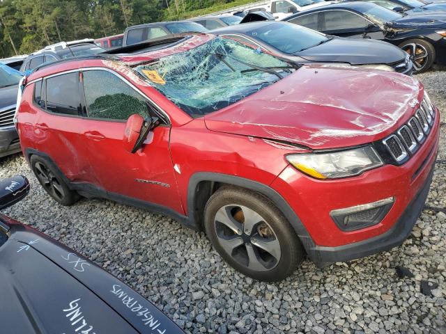 3C4NJCBB3JT181781 - 2018 JEEP COMPASS LATITUDE წითელი ფოტო 4