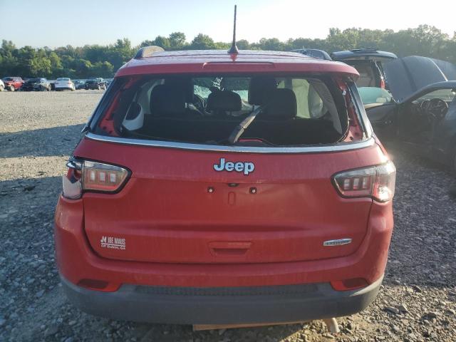 3C4NJCBB3JT181781 - 2018 JEEP COMPASS LATITUDE წითელი ფოტო 6