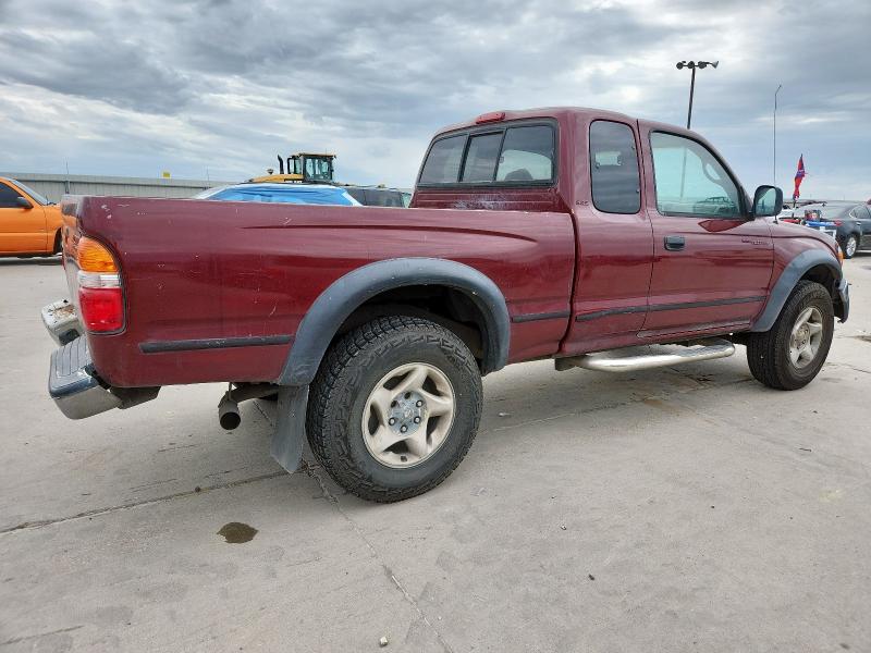 5TESN92N43Z190266 - 2003 TOYOTA TACOMA XTRACAB PRERUNNER მუქწითელი ფოტო 3