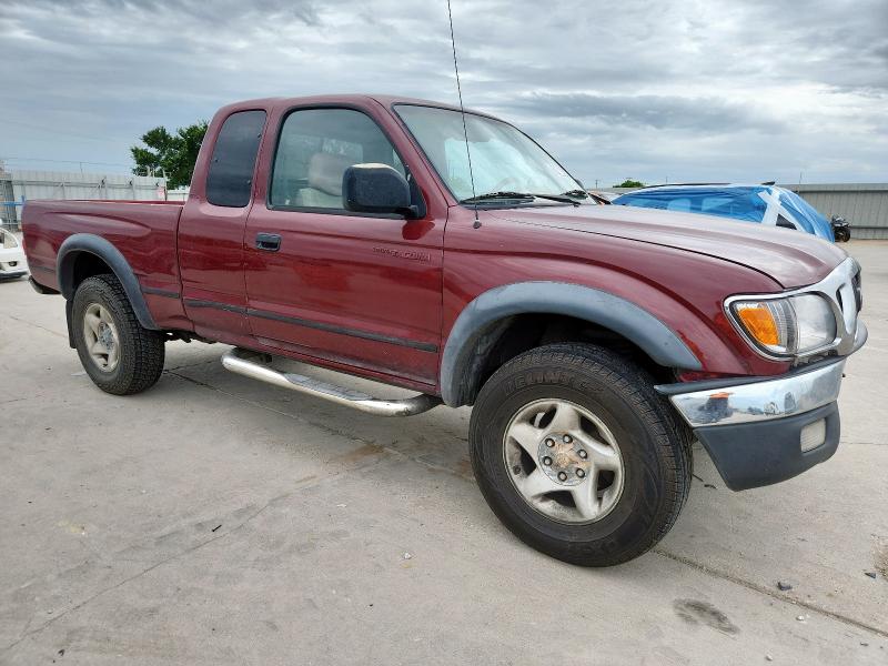 5TESN92N43Z190266 - 2003 TOYOTA TACOMA XTRACAB PRERUNNER მუქწითელი ფოტო 4