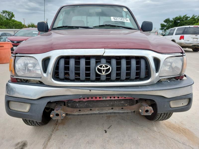 5TESN92N43Z190266 - 2003 TOYOTA TACOMA XTRACAB PRERUNNER მუქწითელი ფოტო 5