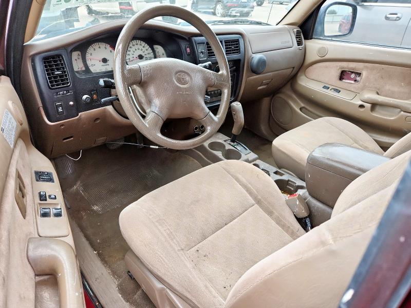 5TESN92N43Z190266 - 2003 TOYOTA TACOMA XTRACAB PRERUNNER მუქწითელი ფოტო 8