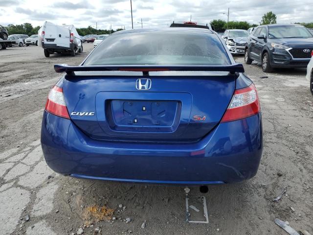 2HGFG21548H705713 - 2008 HONDA CIVIC SI BLUE photo 6