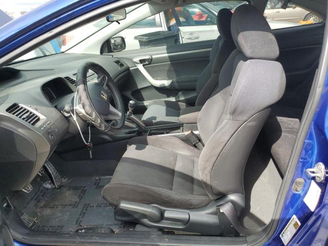 2HGFG21548H705713 - 2008 HONDA CIVIC SI BLUE photo 7