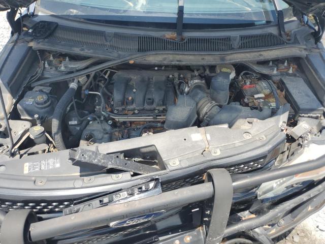 1FM5K8AR2FGB62655 - 2015 FORD EXPLORER POLICE INTERCEPTOR BLACK photo 12