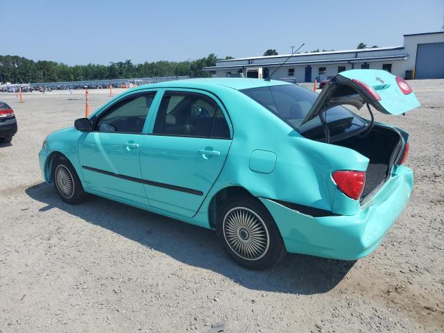 1NXBR32E44Z209020 - 2004 TOYOTA COROLLA CE فيروزي صورة 2