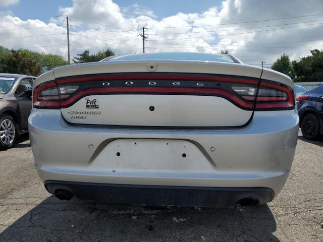 2C3CDXKT3HH567736 - 2017 DODGE CHARGER POLICE SILVER photo 6
