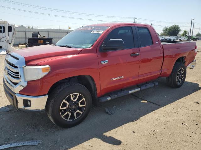 5TFUY5F16GX576605 - 2016 TOYOTA TUNDRA DOUBLE CAB SR/SR5 RED photo 1