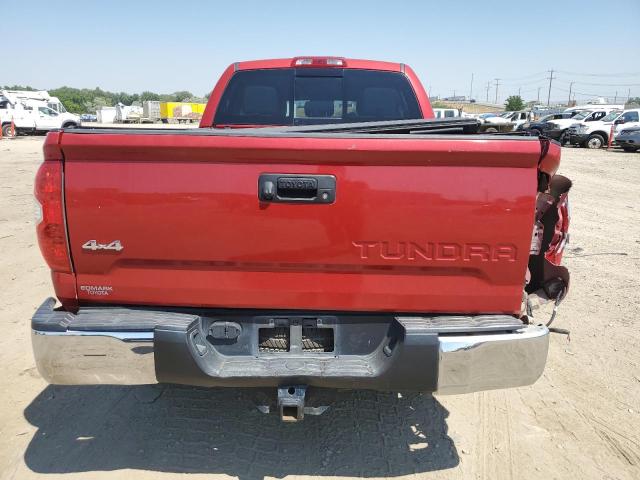 5TFUY5F16GX576605 - 2016 TOYOTA TUNDRA DOUBLE CAB SR/SR5 RED photo 6