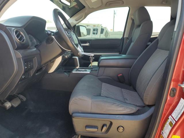 5TFUY5F16GX576605 - 2016 TOYOTA TUNDRA DOUBLE CAB SR/SR5 RED photo 7