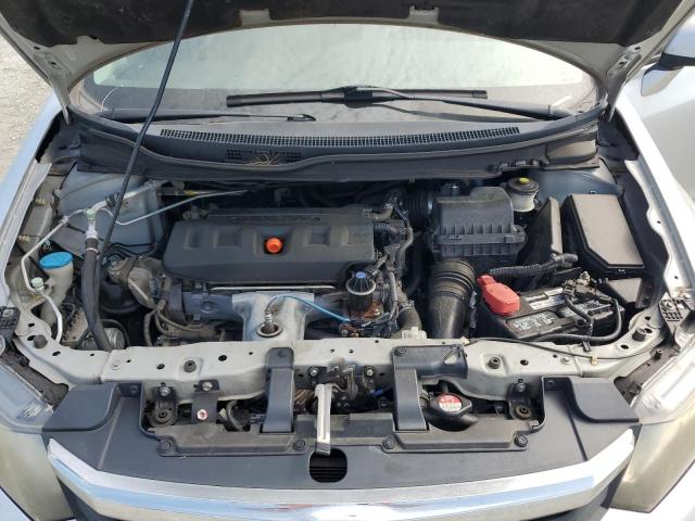 2HGFB2F87CH319801 - 2012 HONDA CIVIC EX SILVER photo 11