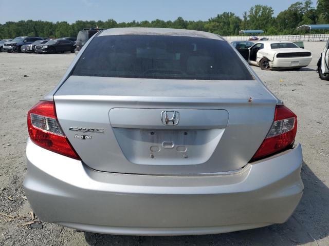2HGFB2F87CH319801 - 2012 HONDA CIVIC EX SILVER photo 6