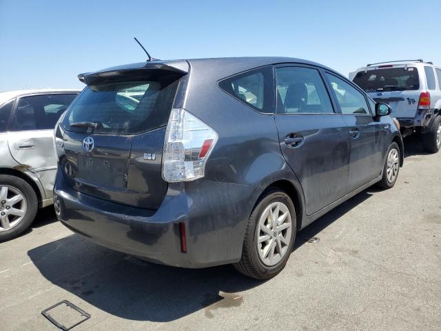 JTDZN3EU0E3339157 - 2014 TOYOTA PRIUS V GRAY photo 3