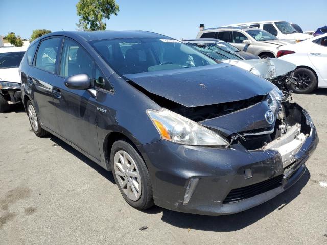 JTDZN3EU0E3339157 - 2014 TOYOTA PRIUS V GRAY photo 4