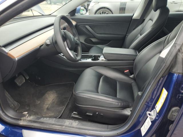 5YJ3E1EB1KF452820 - 2019 TESLA MODEL 3 BLUE photo 7