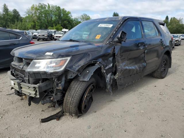 1FM5K8AR3HGB71920 - 2017 FORD EXPLORER POLICE INTERCEPTOR BLACK photo 1