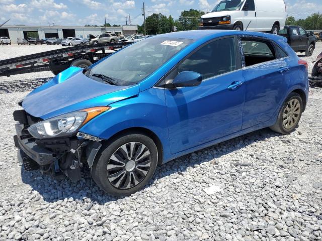 KMHD35LH6HU370411 - 2017 HYUNDAI ELANTRA GT BLUE photo 1